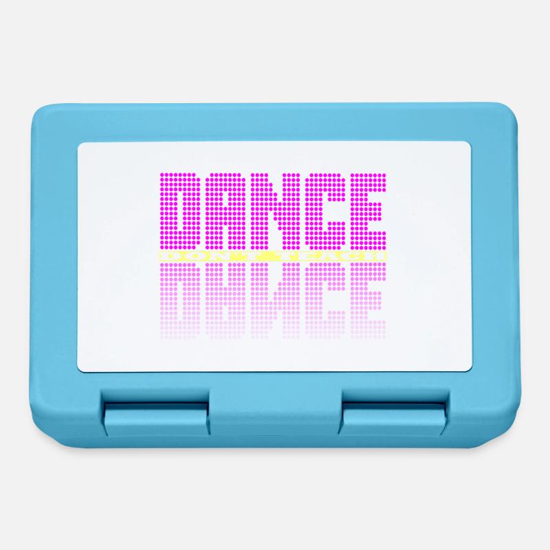 Dance dont teach - Brotdose - Saphirblau