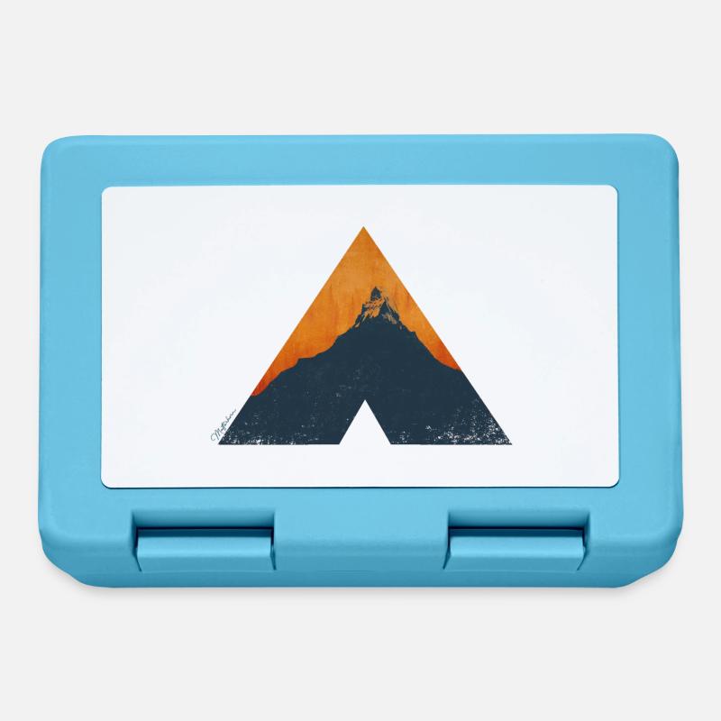 Matterhorn triangle - Lunchbox - sapphire blue