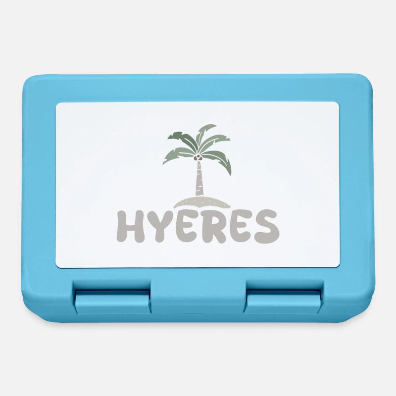Hyeres - Boîte à goûter - bleu saphir