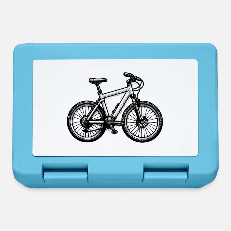Vélo Vtt Aventure - Boîte à goûter - bleu saphir