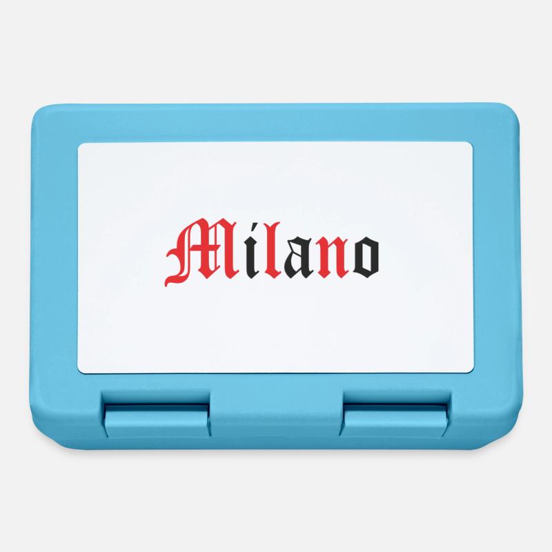 Milano Design - Boîte à goûter - bleu saphir