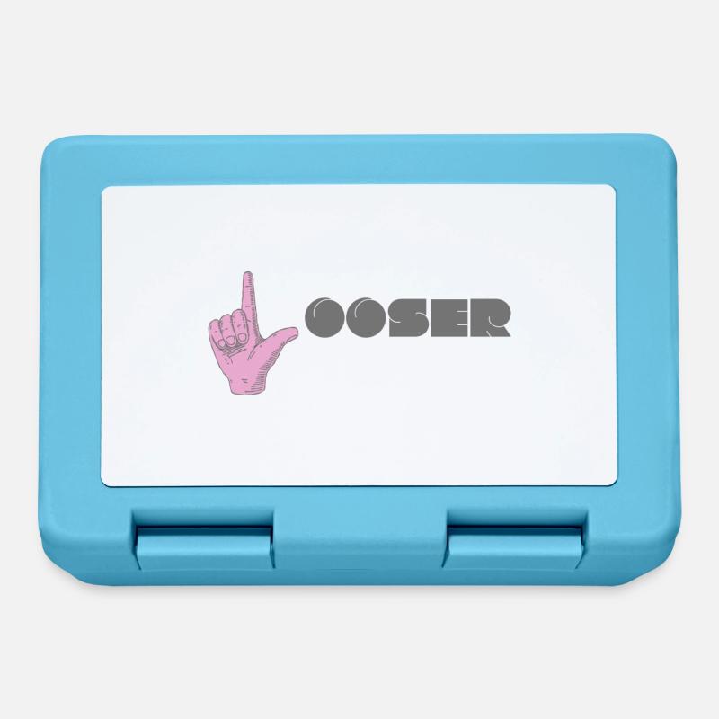 Looser - Boîte à goûter - bleu saphir