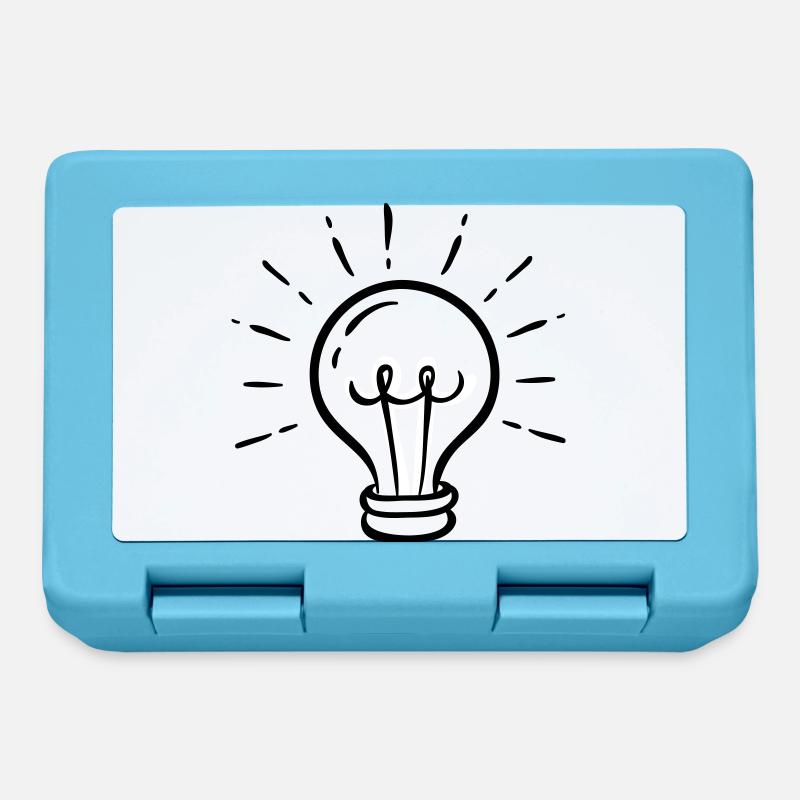 I got a new idea! - Lunchbox - sapphire blue