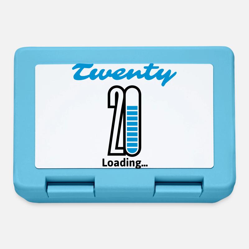 Twenty Loading ... - Lunchbox - sapphire blue