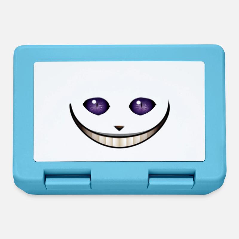 cheshire cat - Lunchbox - sapphire blue