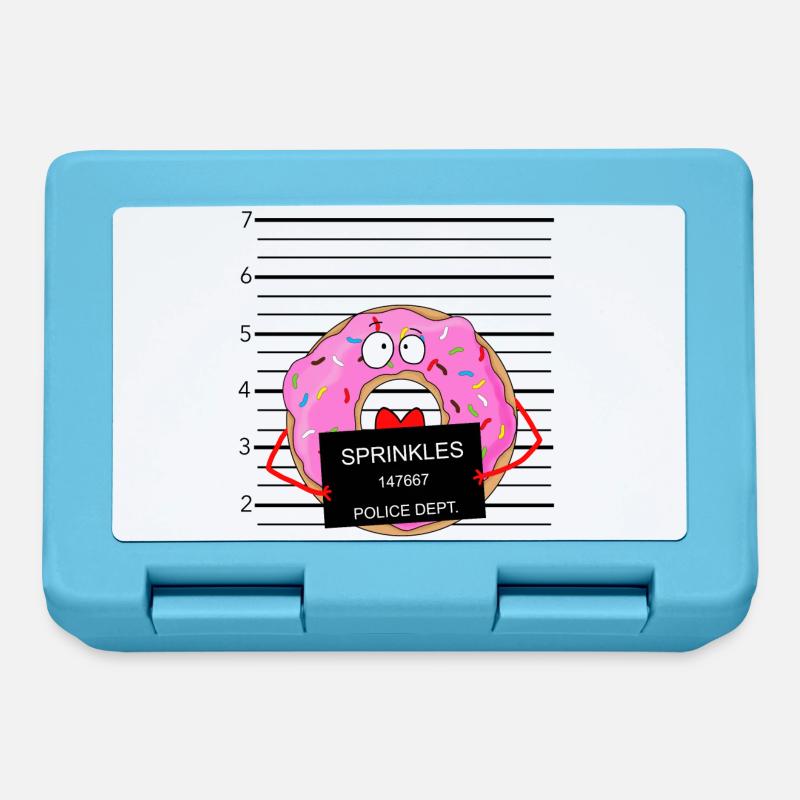 Donut donut Sweet - Lunchbox - sapphire blue