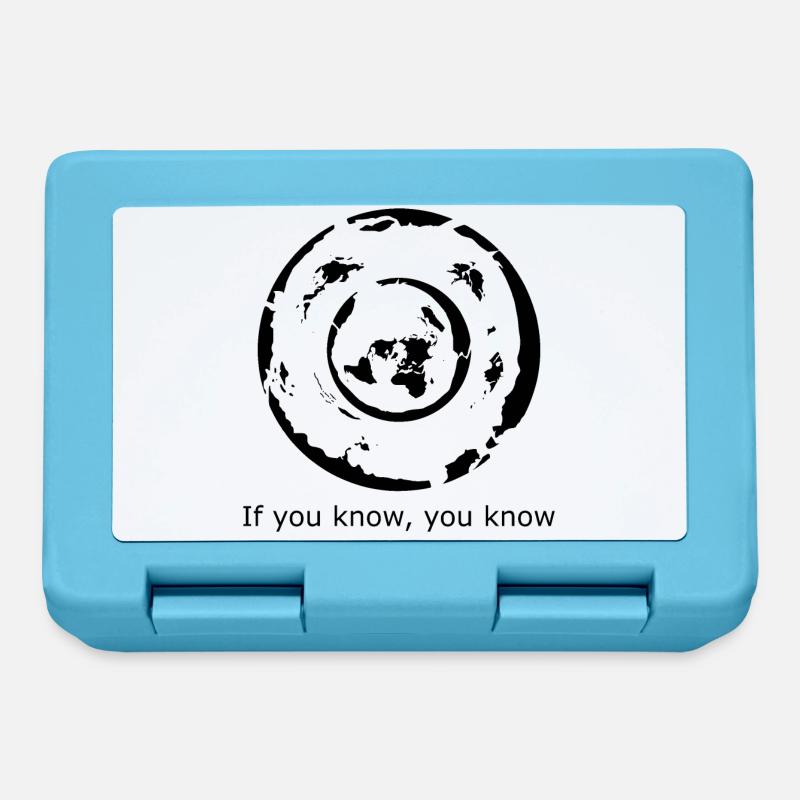 Map Earth - If you know, you know - Brotdose - Saphirblau