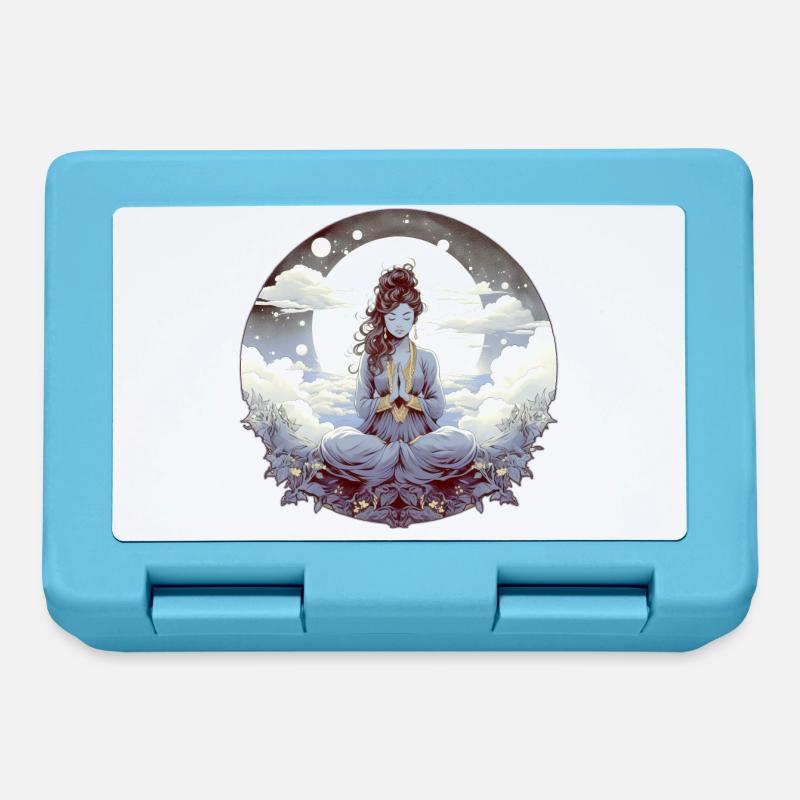 Méditation - Boîte à goûter - bleu saphir