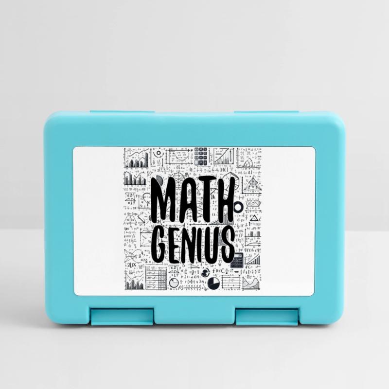 Math Genius Math Genius Math Gift Lunchbox