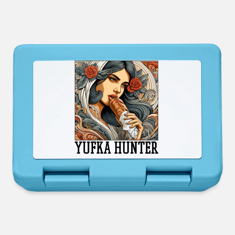 Cadeau Yufka Hunter Kebab - Boîte à goûter - bleu saphir
