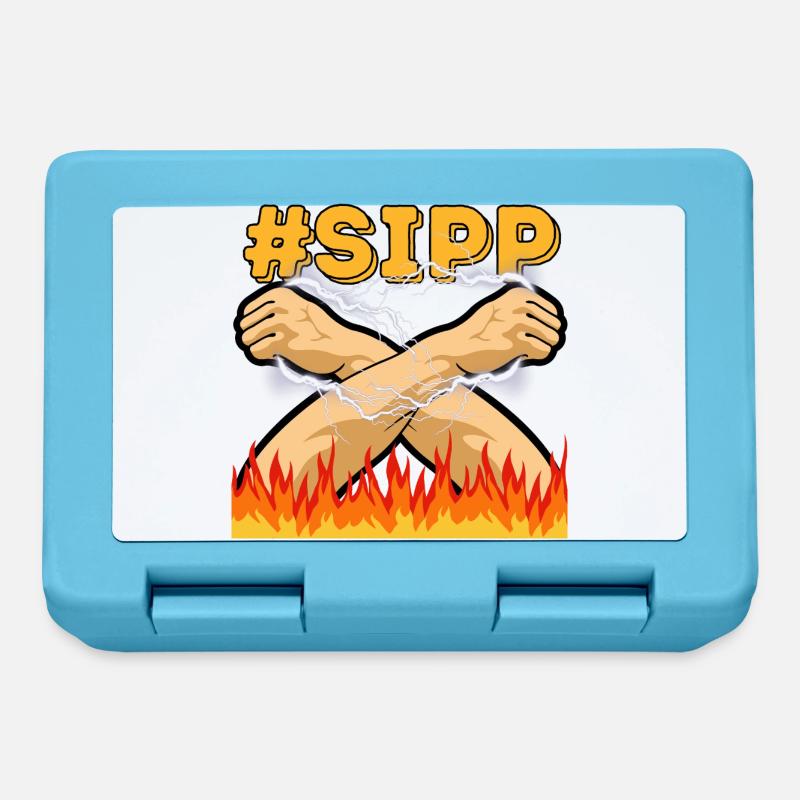 #SIPP - Brotdose - Saphirblau