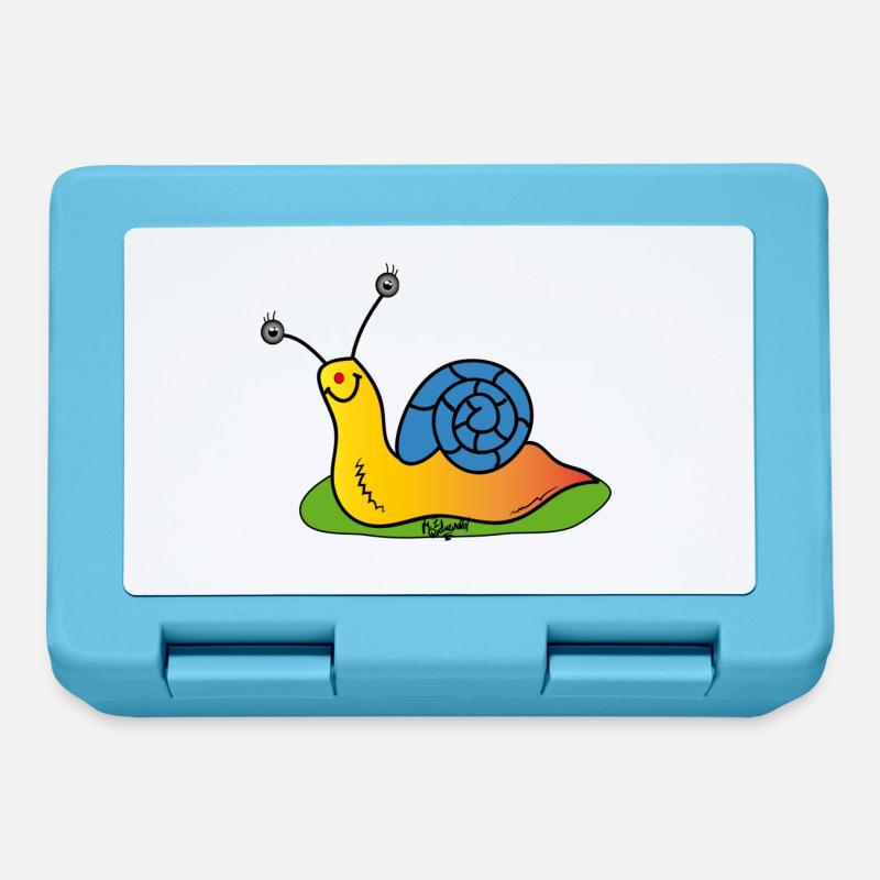 slug - Lunchbox - sapphire blue