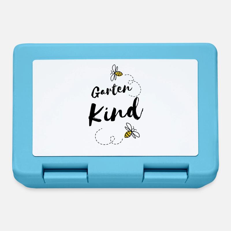 Garten Kind - Brotdose - Saphirblau