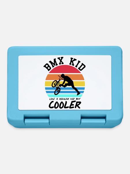 BMX - Brotdose - Saphirblau