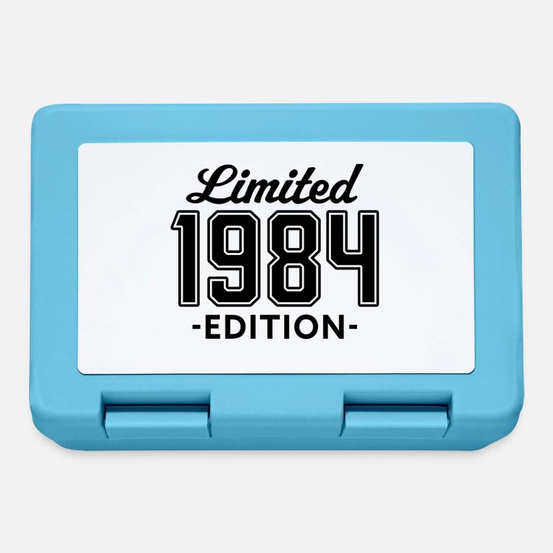 édition limitée 1984 - Boîte à goûter - bleu saphir