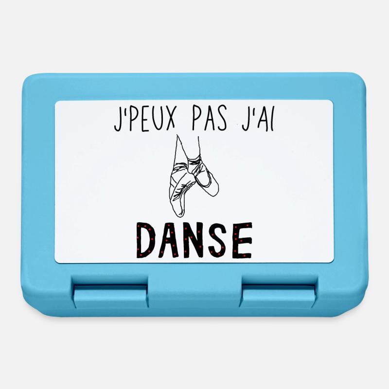 J Peux Pas J ai Danse - Boîte à goûter - bleu saphir