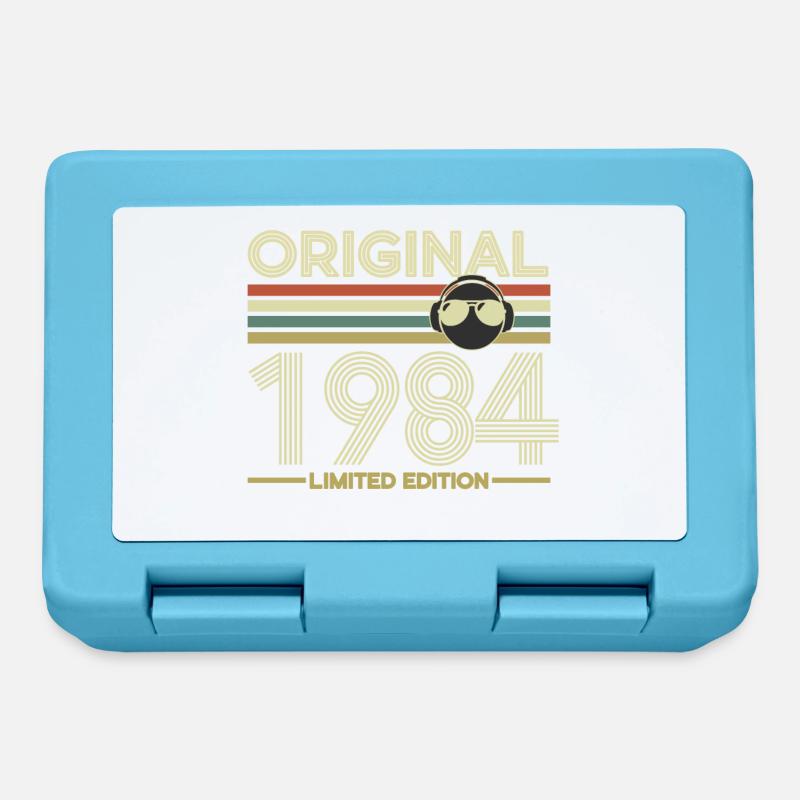 1984 - Boîte à goûter - bleu saphir