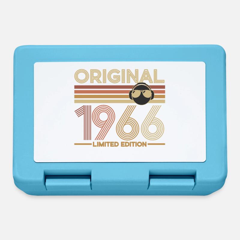 1966 - Boîte à goûter - bleu saphir