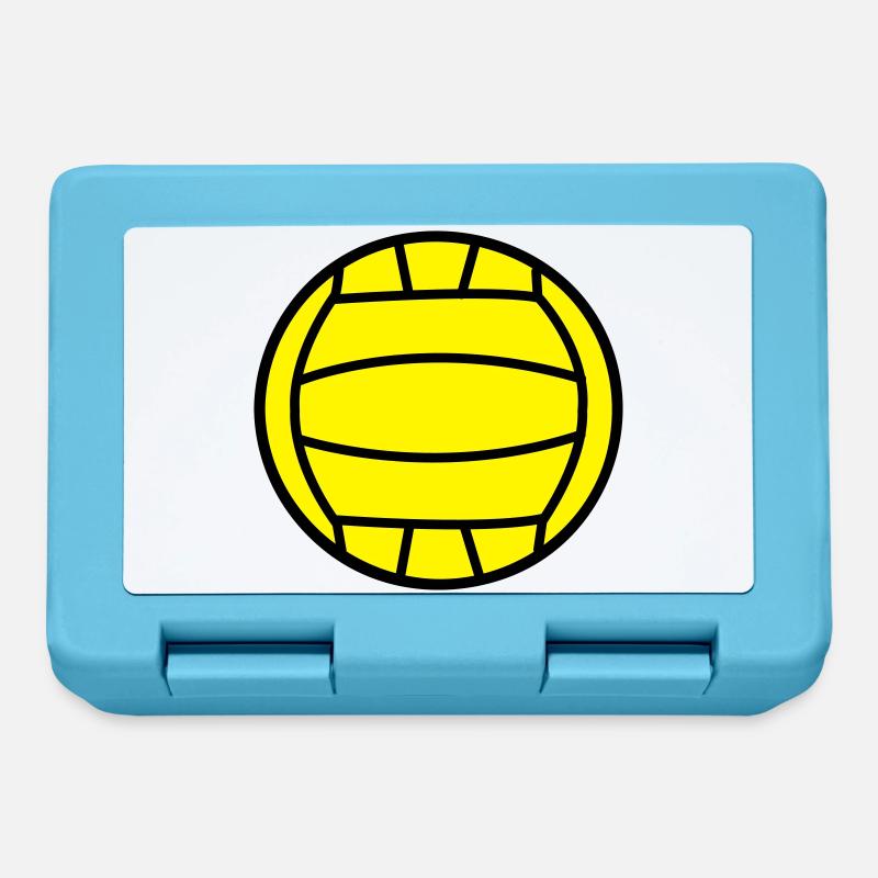 2541614 15552611 volley - Boîte à goûter - bleu saphir