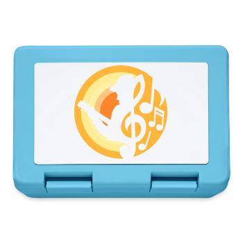 Guitar Player - Lunchbox - sapphire blue - Front