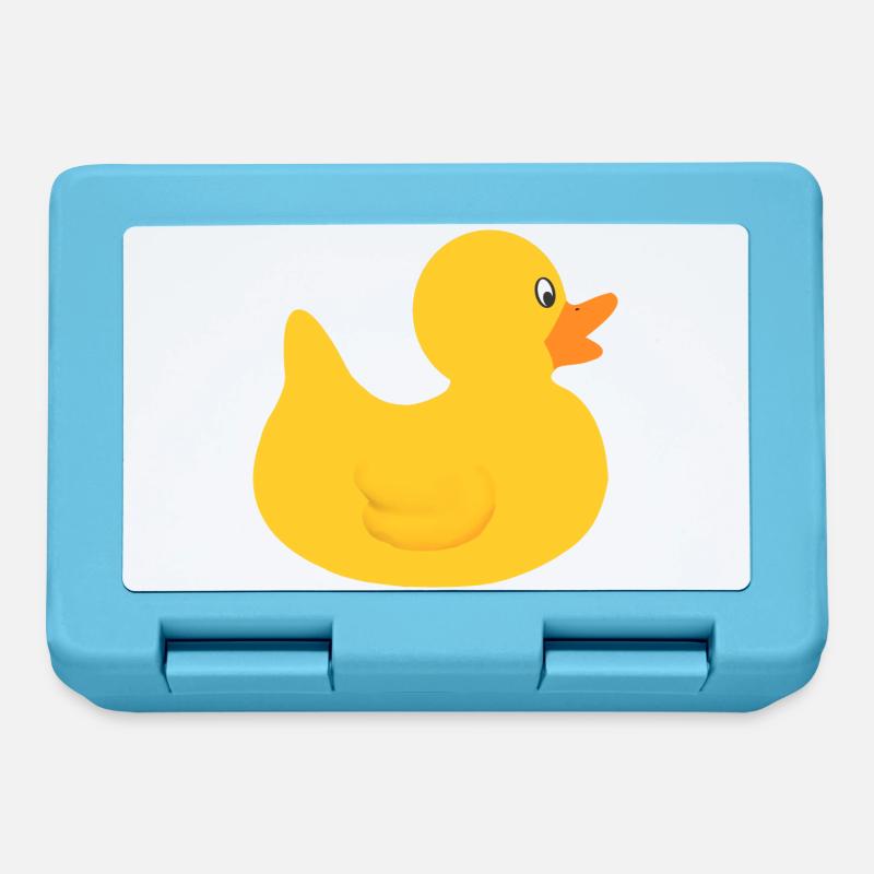 Ente - Brotdose - Saphirblau