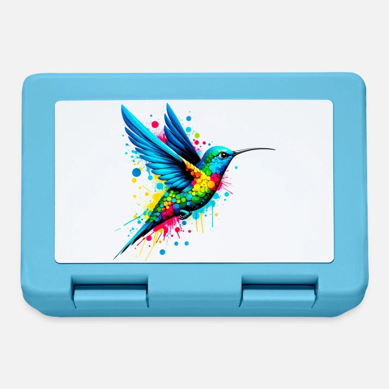 Kolibri - Brotdose - Saphirblau