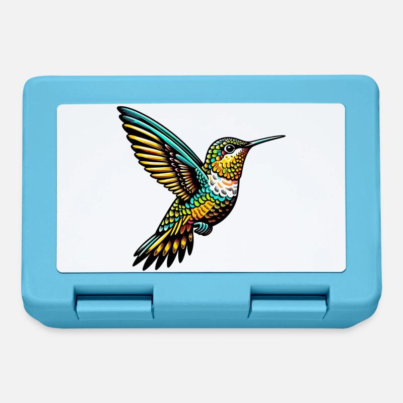 Kolibri - Brotdose - Saphirblau