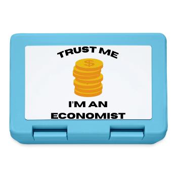 Trust Me I'm an Economist - Lunchbox - sapphire blue - Front