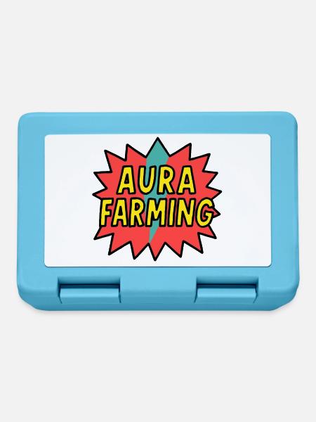 Aura-Landwirtschaft - Brotdose - Saphirblau