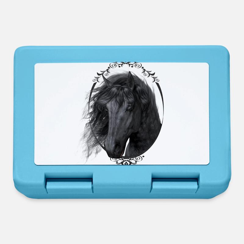Black Beauty - Boîte à goûter - bleu saphir