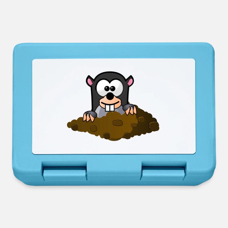 mole - Lunchbox - sapphire blue
