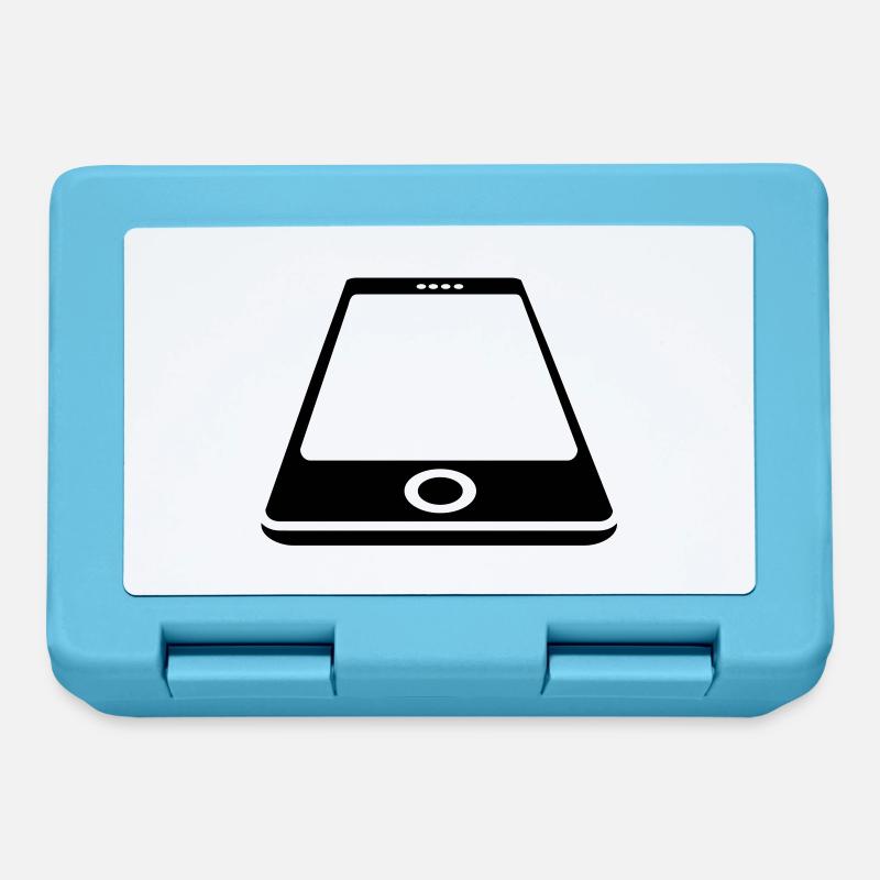 Smartphone White - Brotdose - Saphirblau
