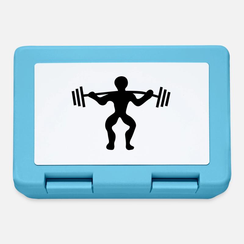 Bodybuilders - Boîte à goûter - bleu saphir