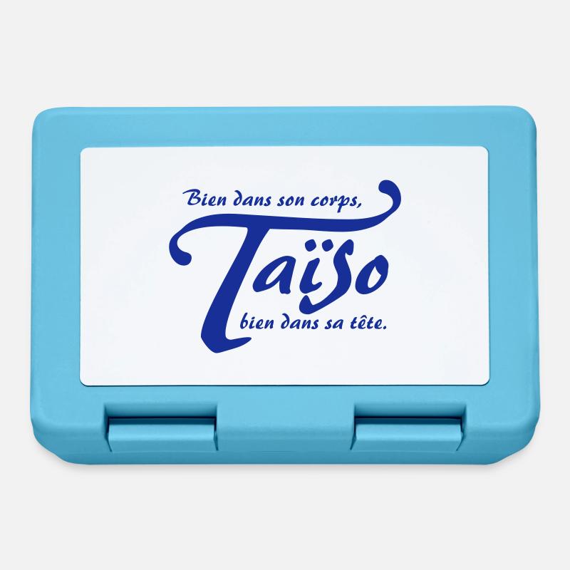 Taïso - Boîte à goûter - bleu saphir