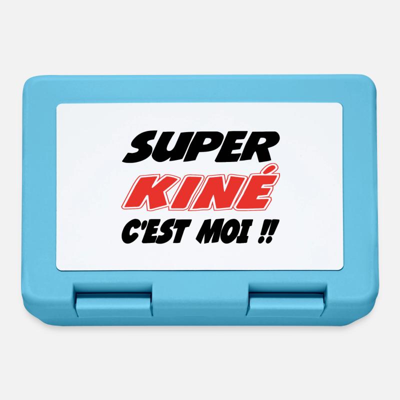 Super kiné c'est moi !! - Brotdose - Saphirblau