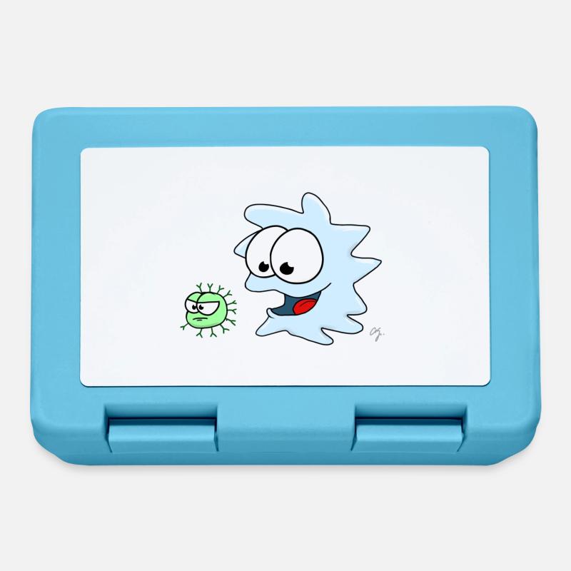 Immunologie - Boîte à goûter - bleu saphir