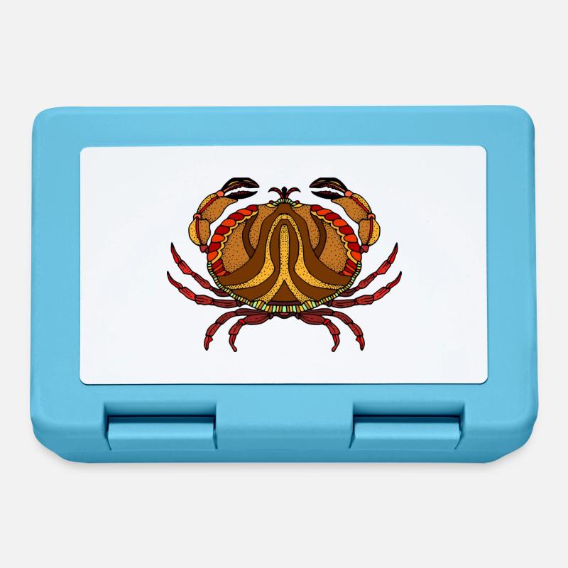 Crab - Lunchbox - sapphire blue