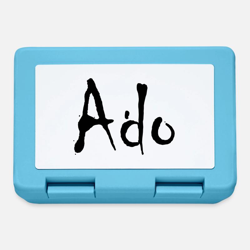 Ado - Boîte à goûter - bleu saphir