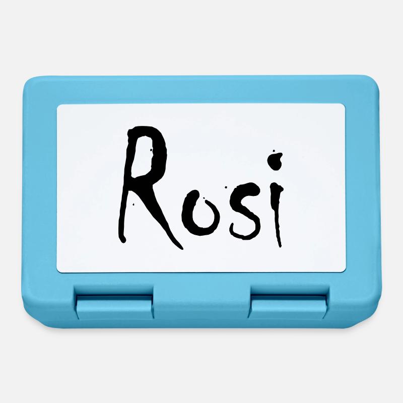 rosi - Brotdose - Saphirblau
