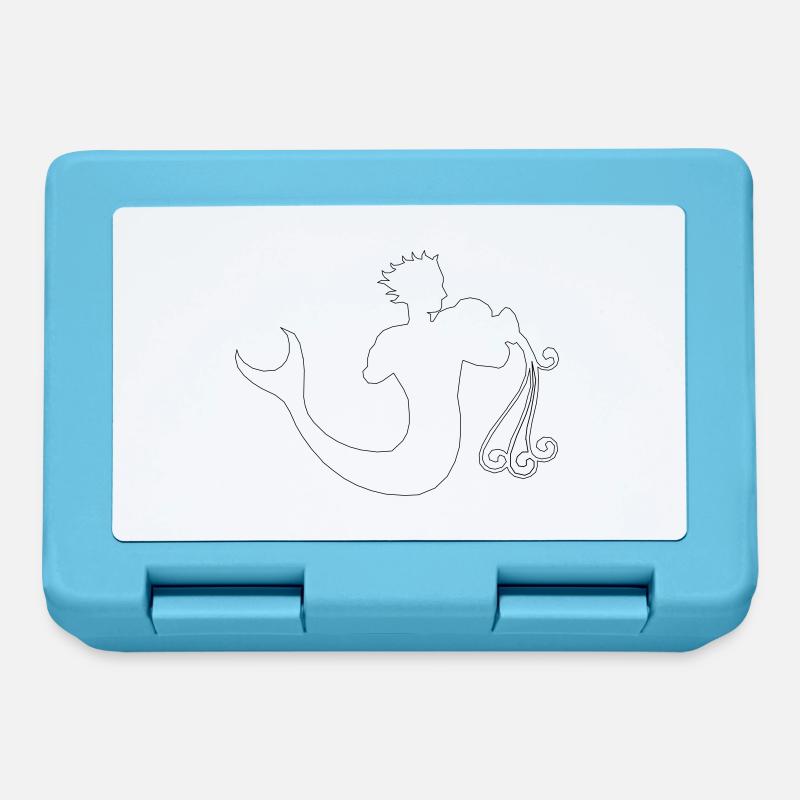 Aquarius - Lunchbox - sapphire blue
