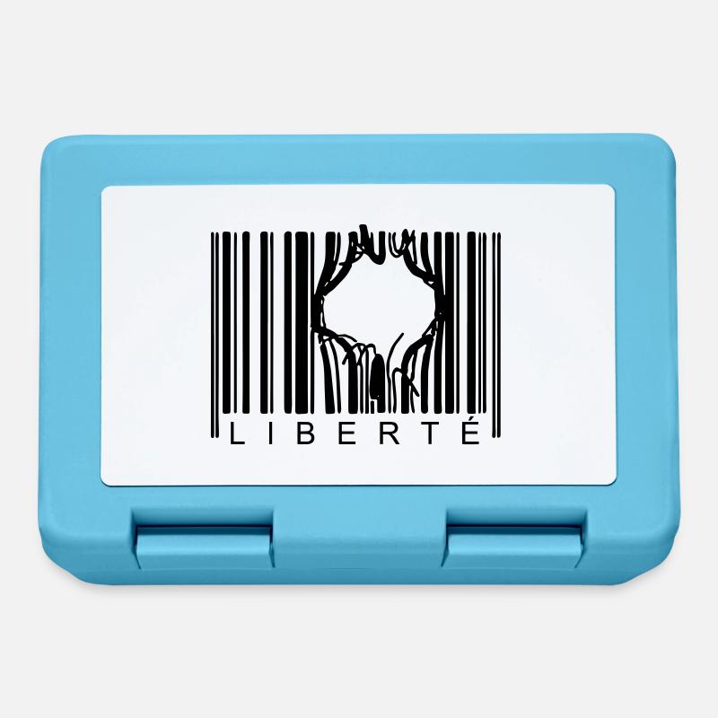BARCODE-FREIHEIT - Brotdose - Saphirblau