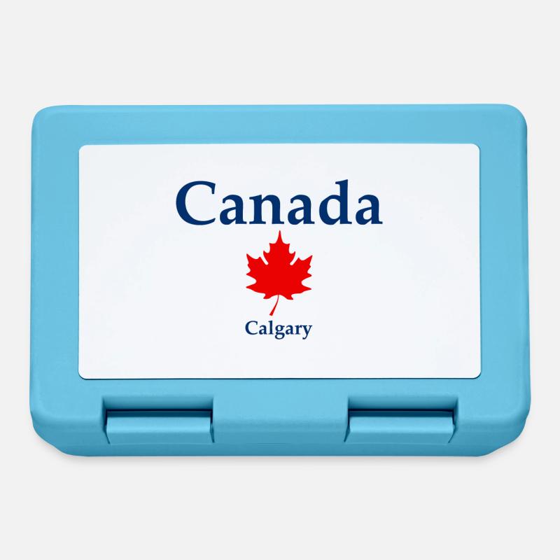 Calgary - Alberta - Canada - Kanada - Brotdose - Saphirblau