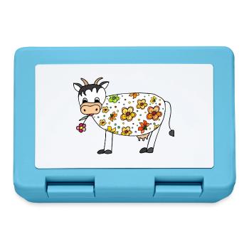 Cow - Lunchbox - sapphire blue - Front