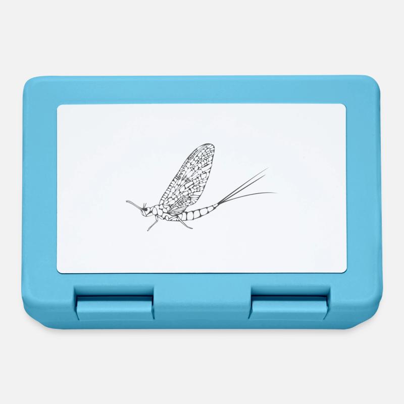 Insectes - Boîte à goûter - bleu saphir