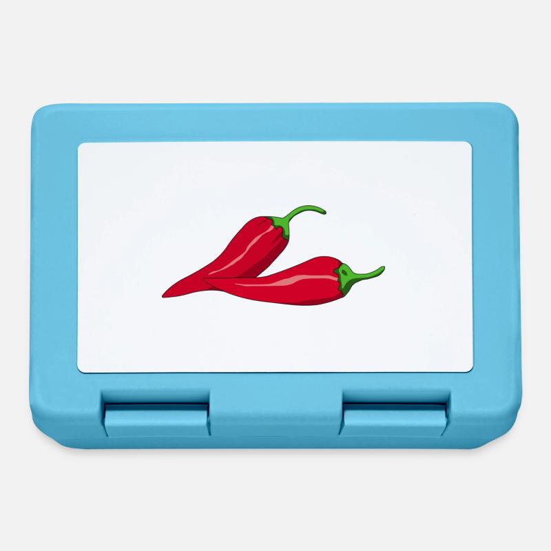pepperoni - Lunchbox - sapphire blue