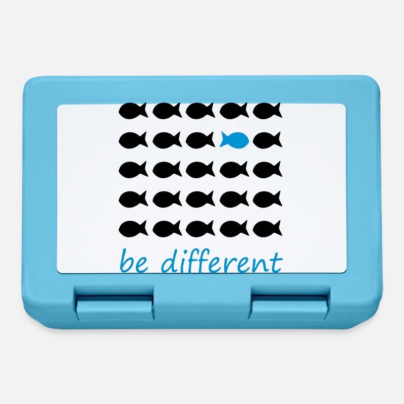be different - Brotdose - Saphirblau