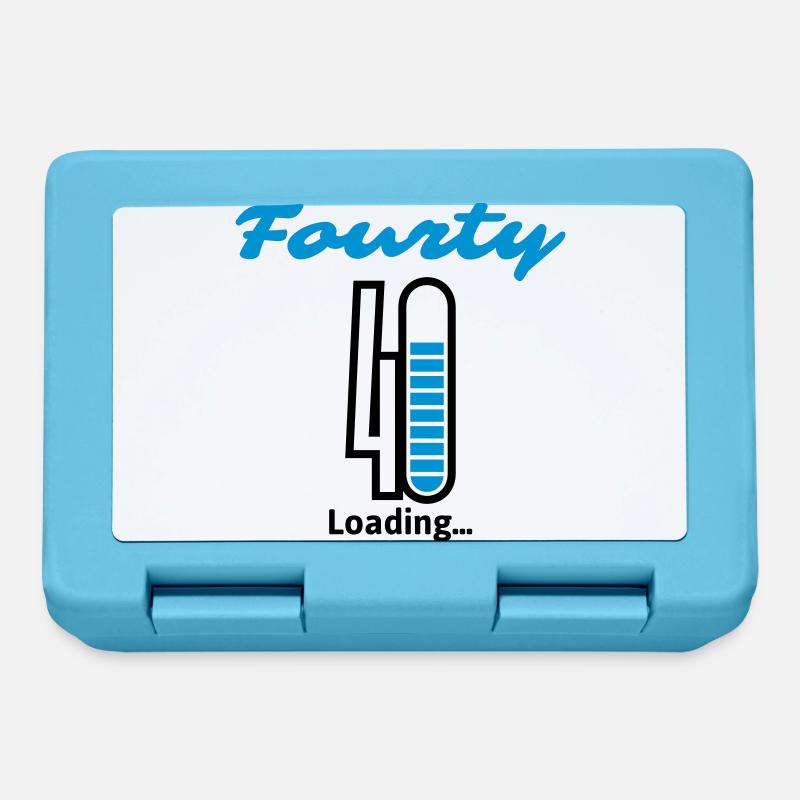 Fourty Loading ... - Lunchbox - sapphire blue