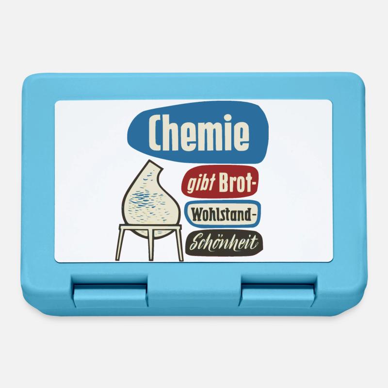 Chimie Publicité - Boîte à goûter - bleu saphir