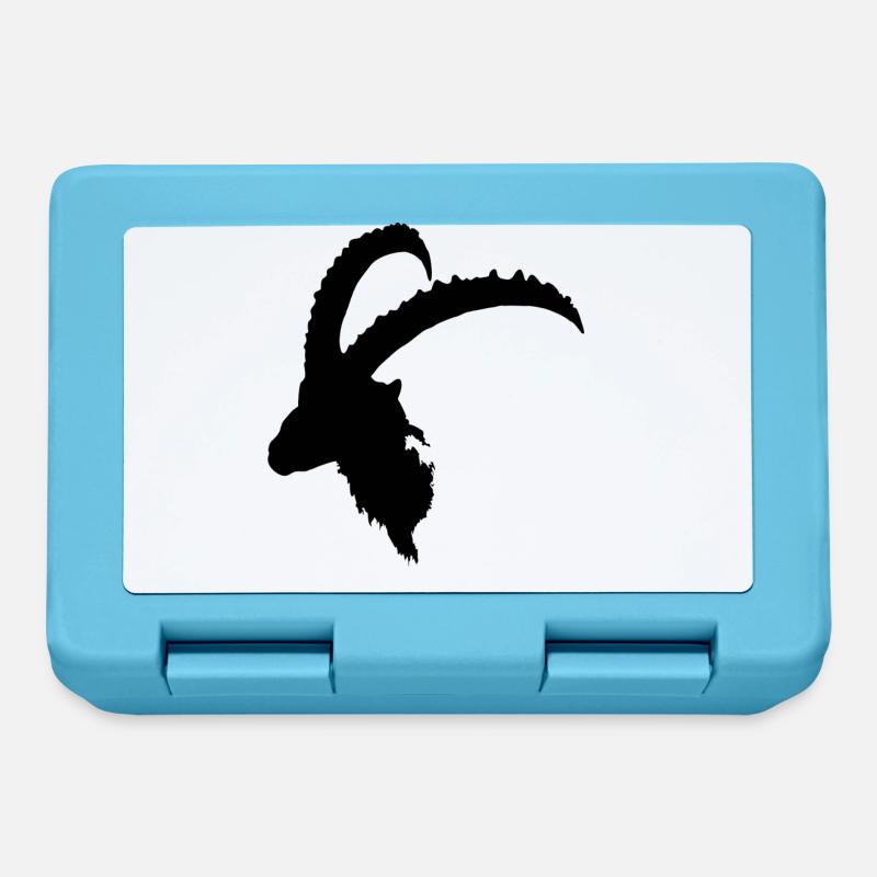 Capricorn black - Lunchbox - sapphire blue