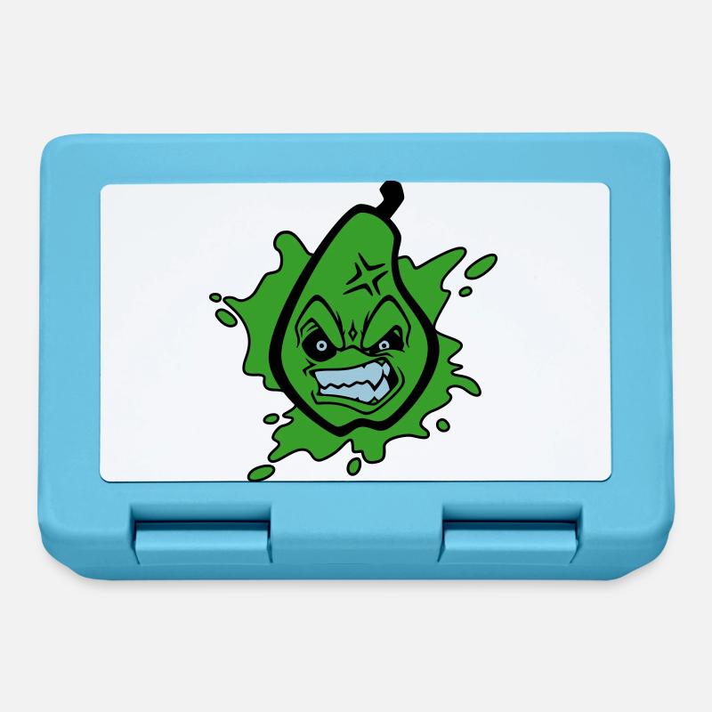 Angry pear - Brotdose - Saphirblau